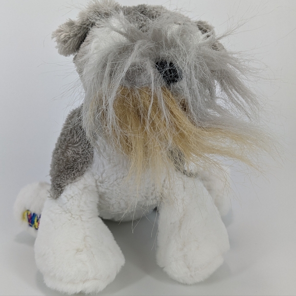 Ganz Webkinz Schnauzer plushie 6" - Picture 2 of 9